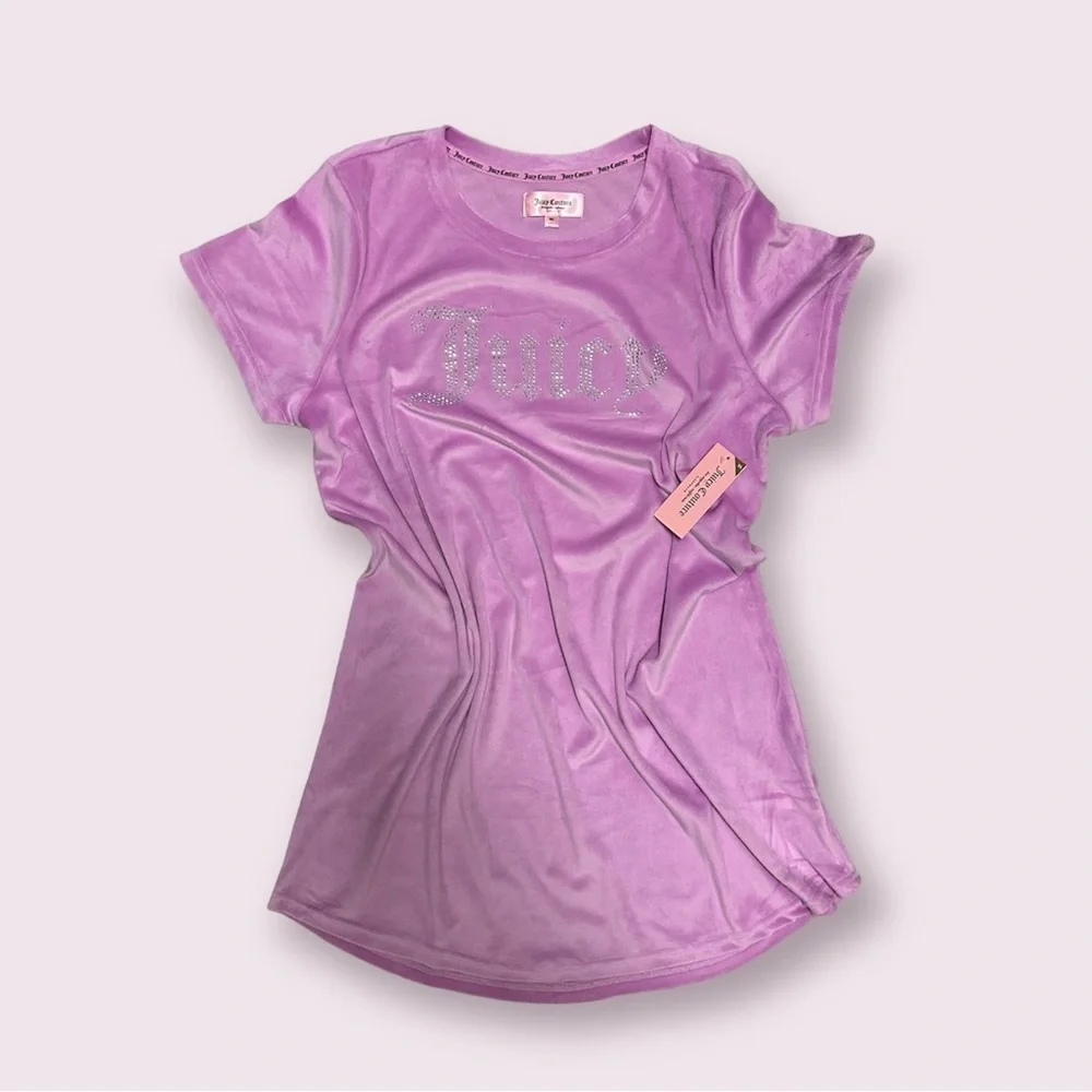 Juicy Couture Velour Lavender Sleep Dress Gown